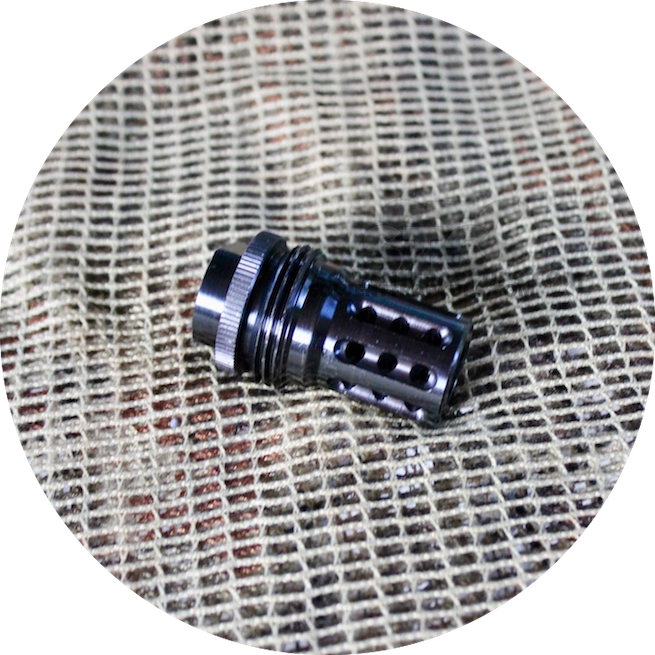 Labyrinth muzzle brake - thread of your choice - Adaptateur & Silencieux